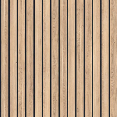 Naturepanel Bleached Cuneo Oak Slat Wall Shower Panel